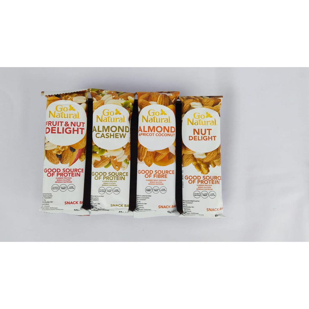 

Go Natural, Fruit & Nut Delight 40gr