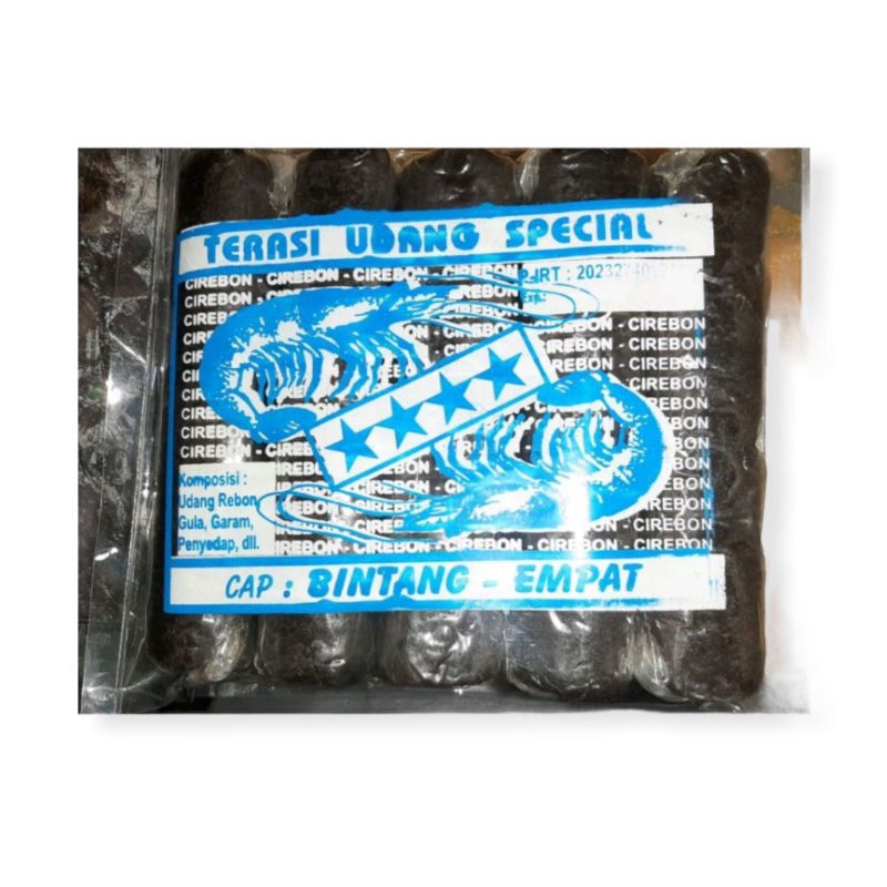 

Terasi Udang Special cap Bintang Empat 500gr