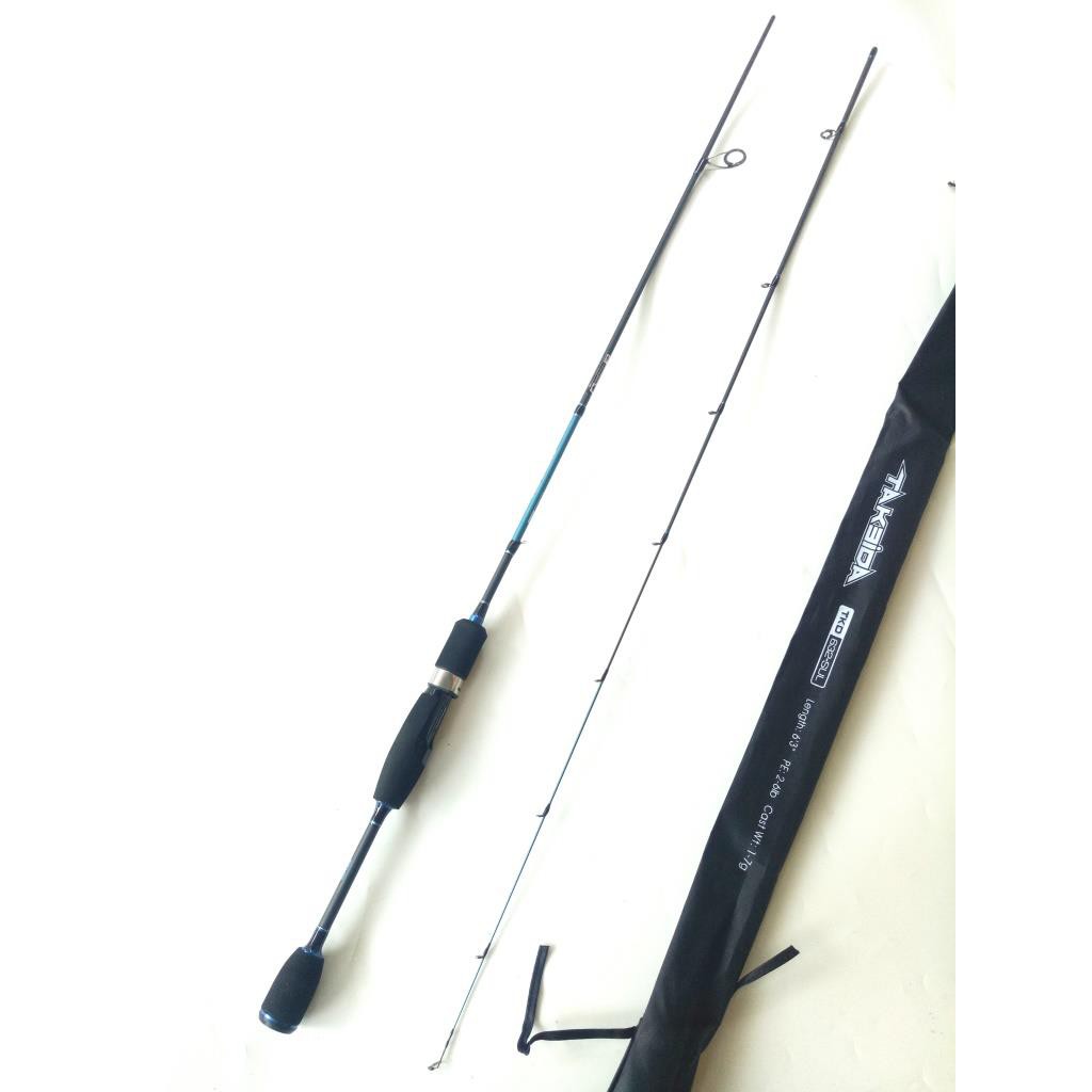 Joran UL Captain Takeida Panjang 632 662 Carbon Ultralight sangat lentur