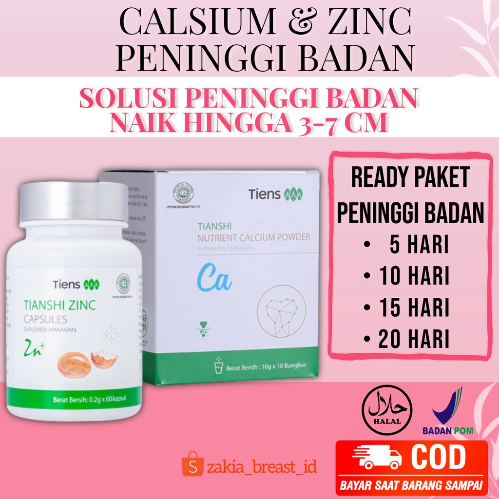 

[BISA COD]PENINGGI BADAN TIENS | CALSIUM PENINGGI BADAN | SUSU PENINGGI BADAN | PENINGGI BEST SELLER