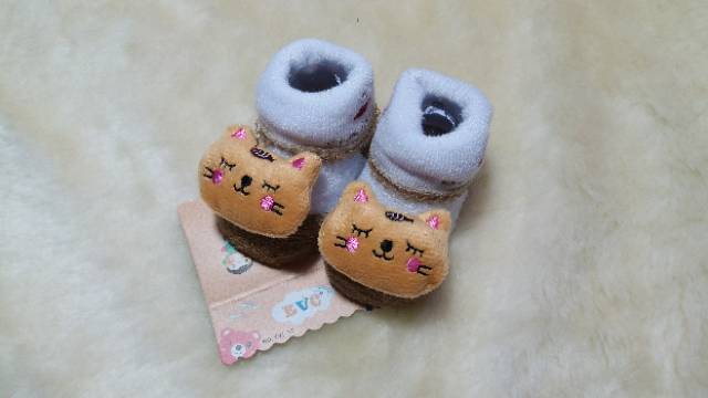 Kaos Kaki Bayi Motif Karakter Lucu 0-6bulan / Kaos Kaki Anak Boneka 3d Eve