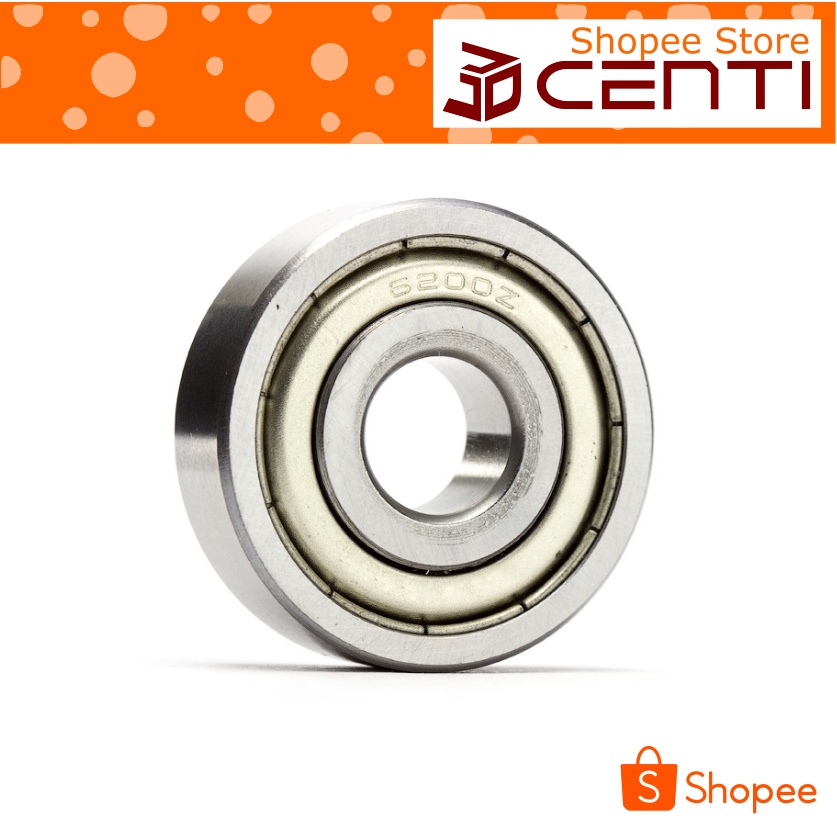Ball Bearing 6200zz 6201zz 6202zz 6201 6202 6200 ZZ Deep Groove 10mm 12mm 15mm Tutup besi