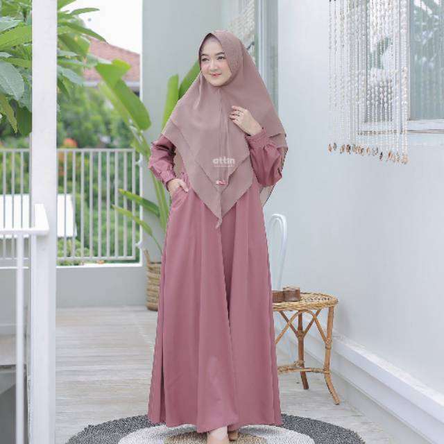 ATTIN - NAHIRA DRESS GAMIS TOYOBO
