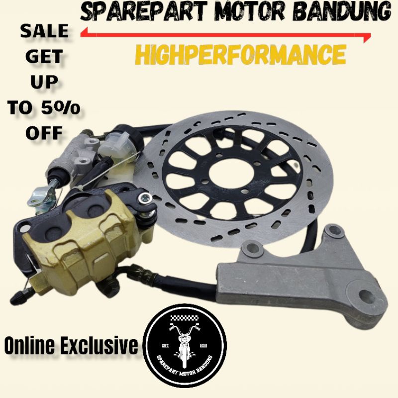 Cakram Set Belakang Satria 2t - Satria 2tak - Satria Hiu - Satria Lumba Kaliper cakram palababi bela