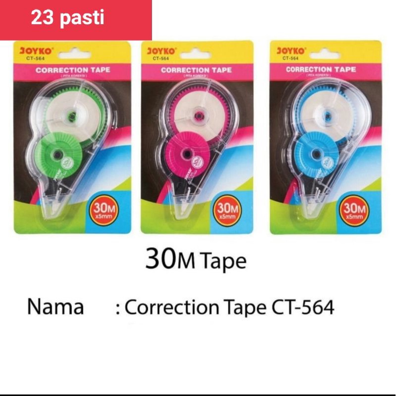 

corection tape/tip ex joyko