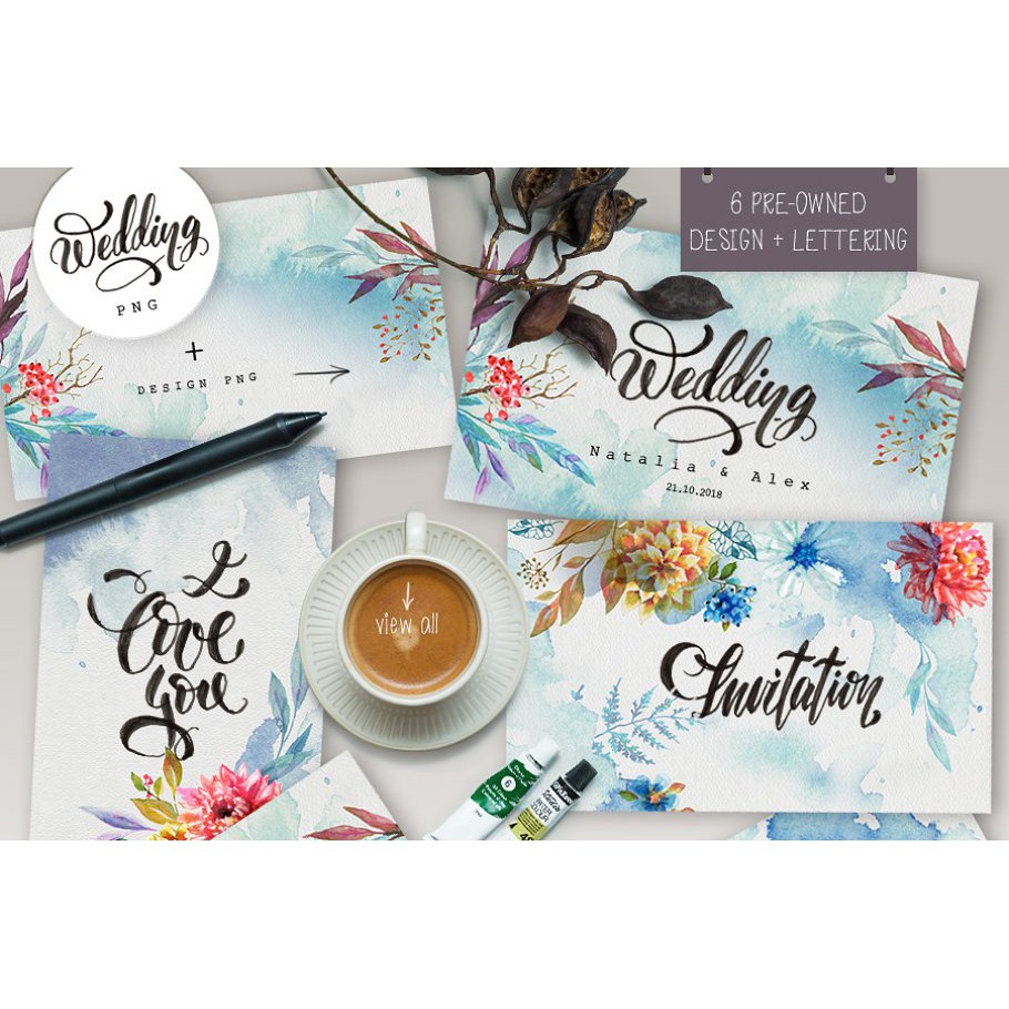 Designers Watercolor Bundle - JPEG Ultra HD