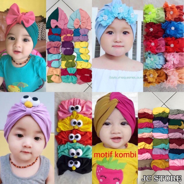 topi turban bayi ciput bayi turban anak