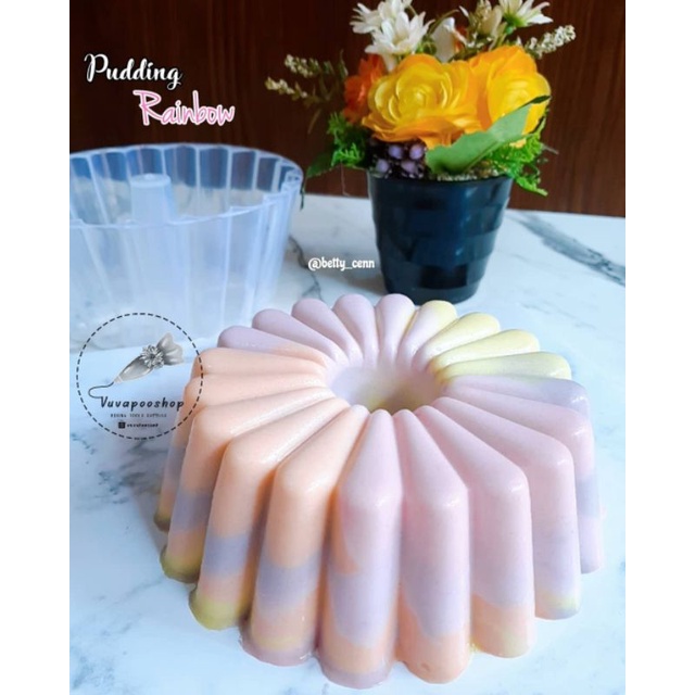Cetakan Agar Plastik / Cetakan Puding Plastik / Cetakan Puding Chrysan / Cetakan Puding Bunga