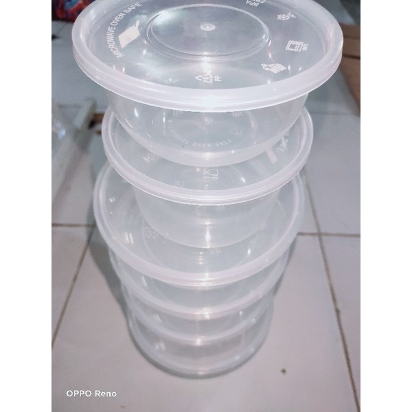 BOX THINWALL FOOD bulat microwave oven safe