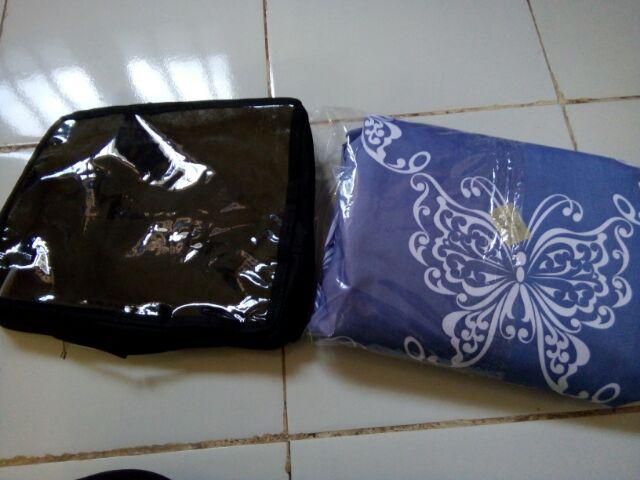 Sprei Waterproof Motif Bunga / Ukir / Polos / Packing Tas