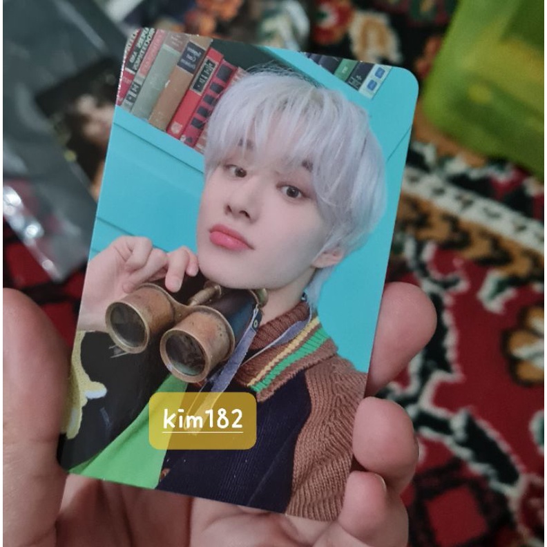 READY STOCK OFFICIAL NCT 127 JUNGWOO PHOTOCARD PC STICKER VERSION TEROPONG