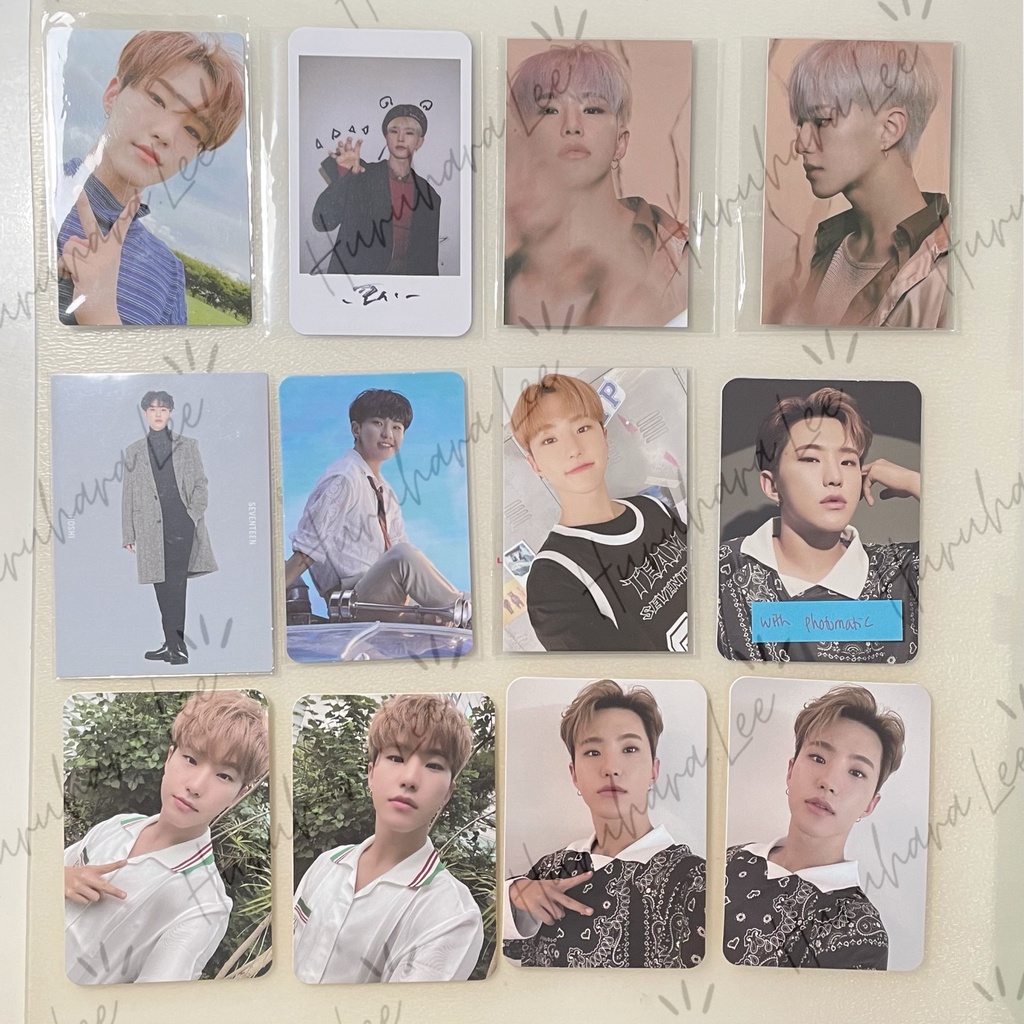 [READY STOCK] HOSHI SEVENTEEN (TC WINTER, SPIDER, KNIGHT MAGAZINE, DICON LUXURY VER PHOTOMATIC, SYNN