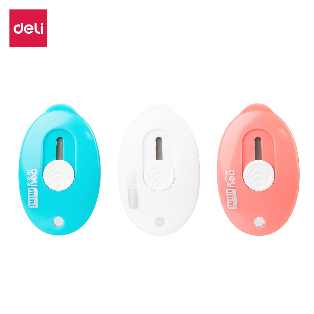

Deli mini cutter portabel durable cute size convenient to open package E2050