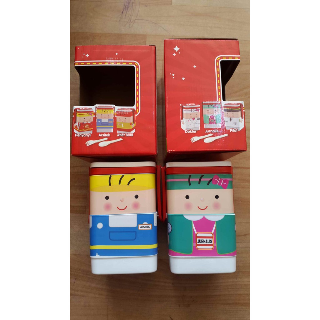 Bento Lunch Set Morinaga Chila dan Chilo (Harga Per Varian) - [BABY MILK SHOP]