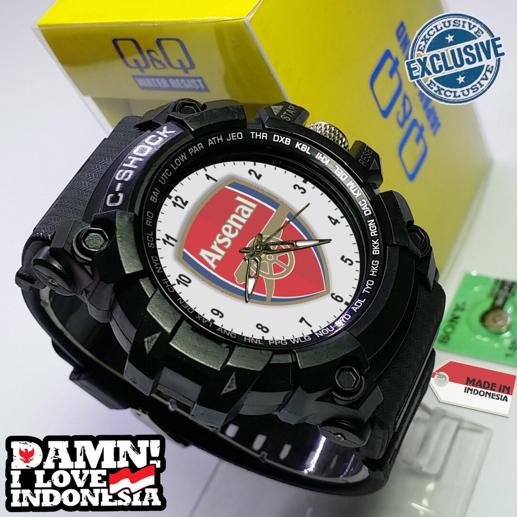 Jam Tangan Custom ARSENAL 2 Outdoor