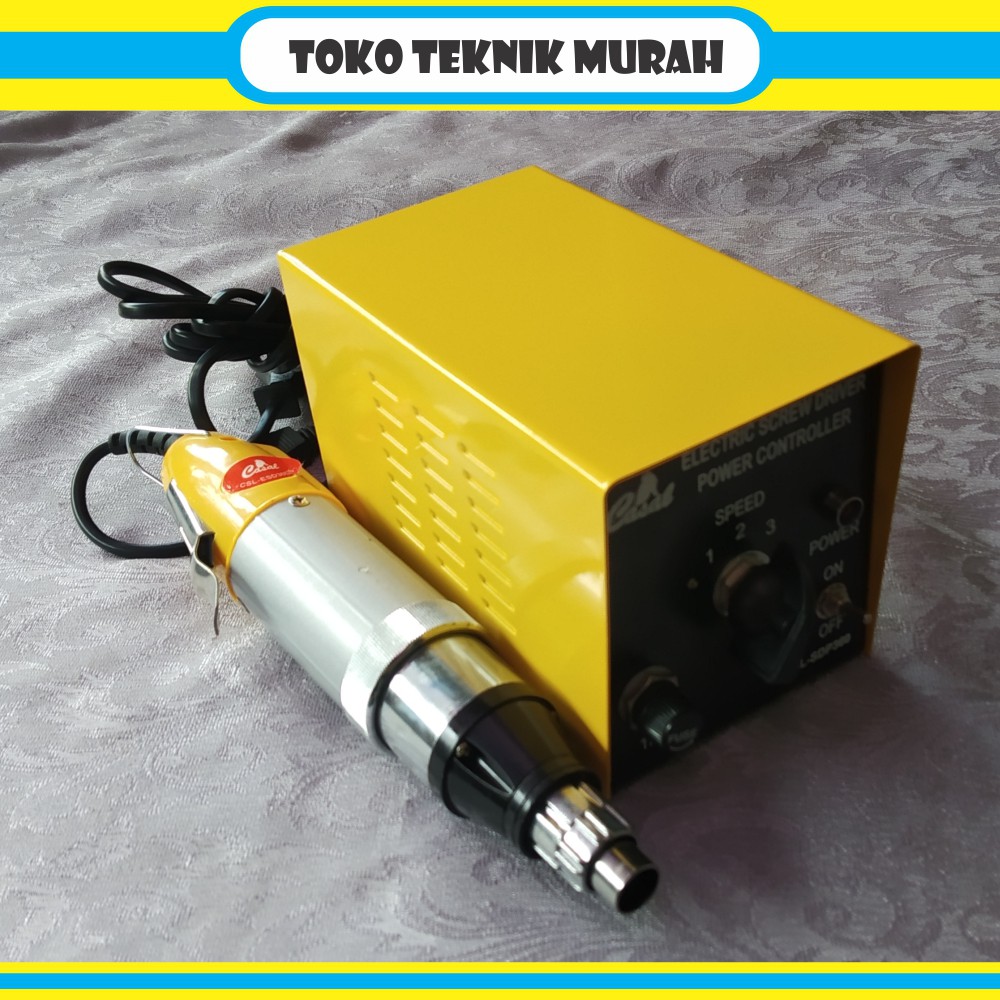 Electric Screwdriver Set / Obeng Listrik Set CASAL / Obeng Elektrik