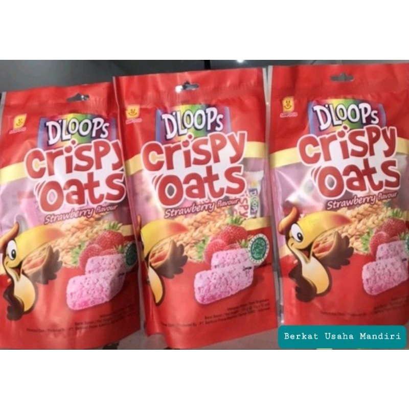 D'loops Crispy Oats 4 Varian rasa Terlaris termurah &amp; Garansi 100% Ori