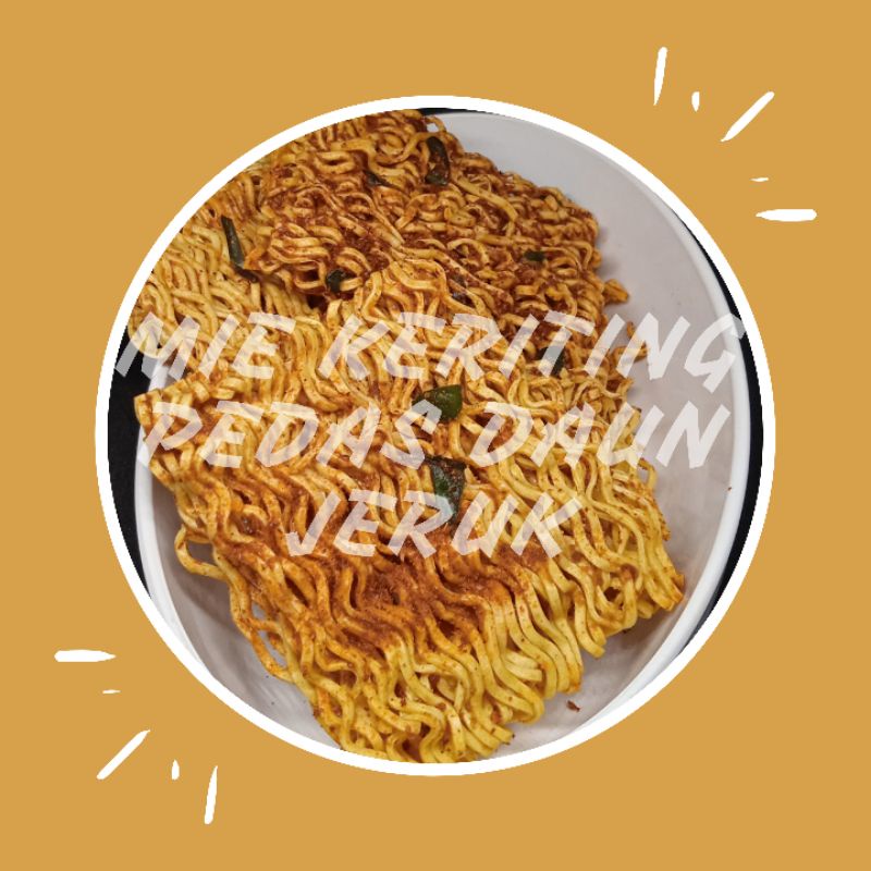 

MIE KERITING PEDAS DAUN JERUK / MIE KREMES PEDAS DAUN JERUK / MIE KRIBO PEDAS DAUN JERUK