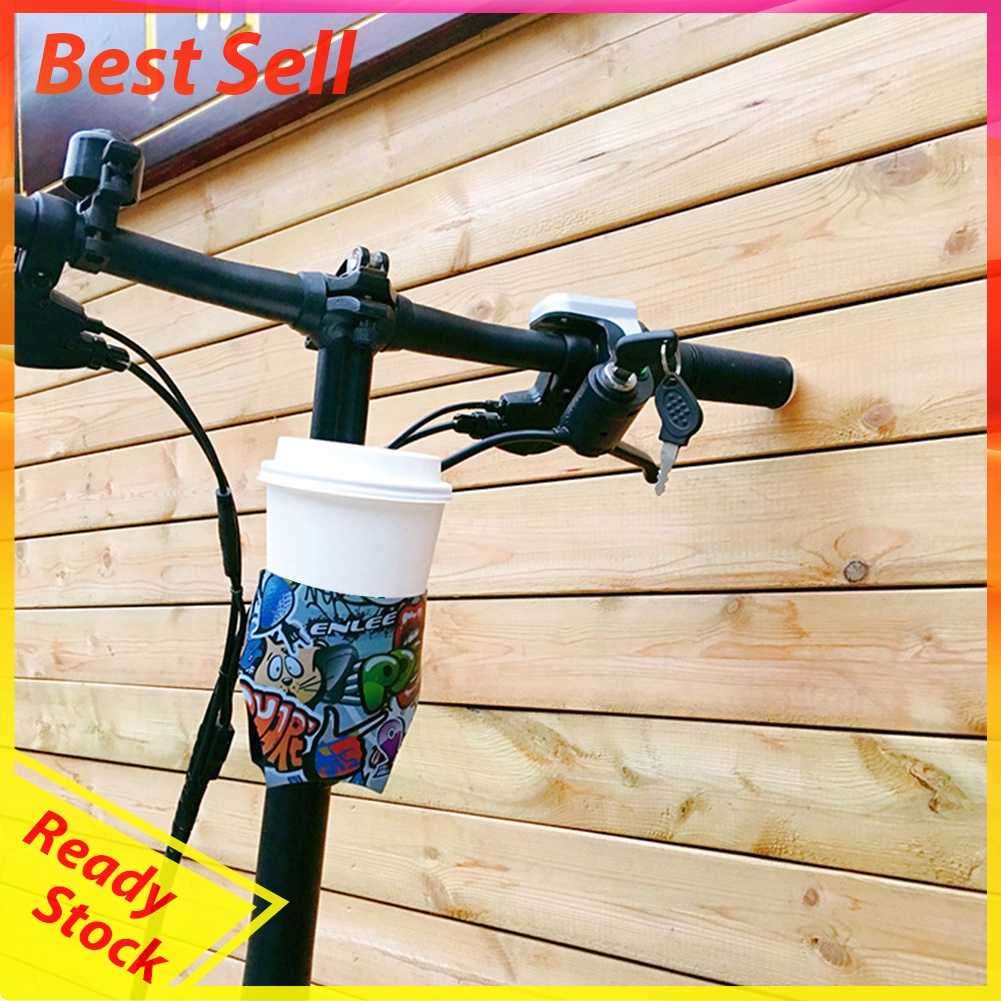 ENLEE Portable Mountain Bike Folding Kettle Holder Scooter Bottle Cup Rack