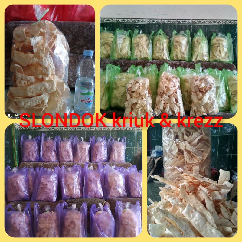 

Kerupuk SLONDOK kemasan 250gram