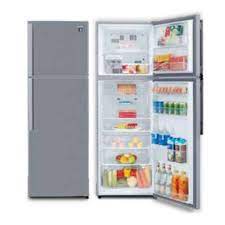 SHARP Kulkas 2 Pintu 338L Plasmacluster Ion SJ-420GP SJ 420GP SJ420GP