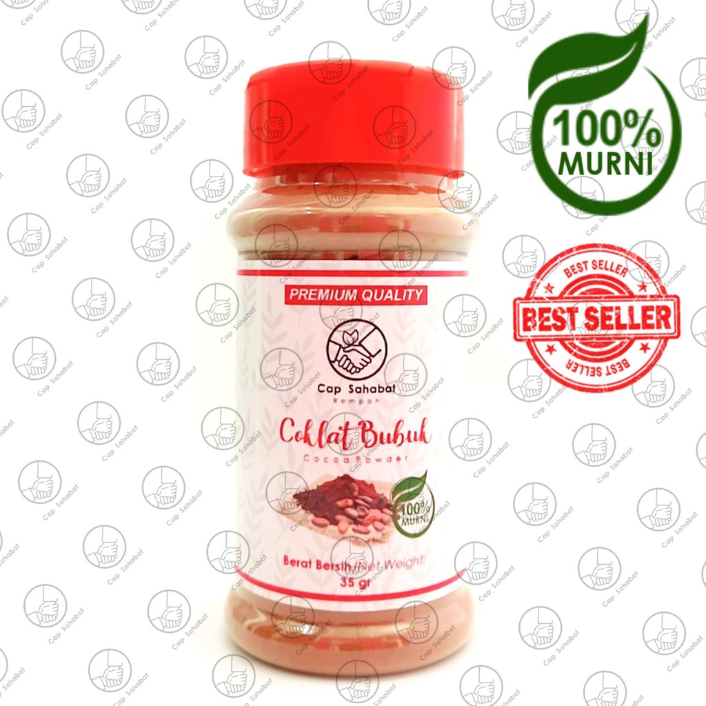 Cap Sahabat - Coklat Bubuk Botol Premium / Cocoa Powder