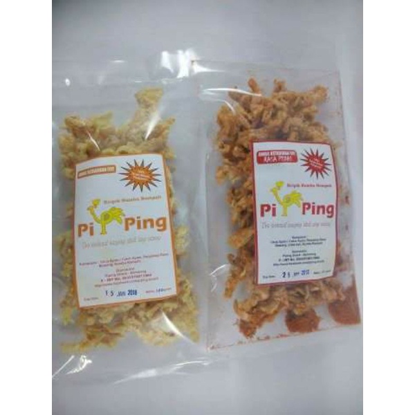 

Keripik ceker pedas daun jeruk homemade semarang