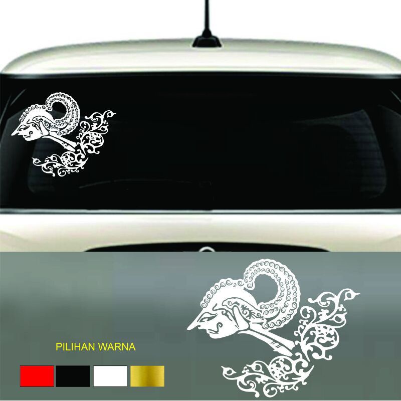 STIKER CUTTING STICKER WAYANG WISANGGENI