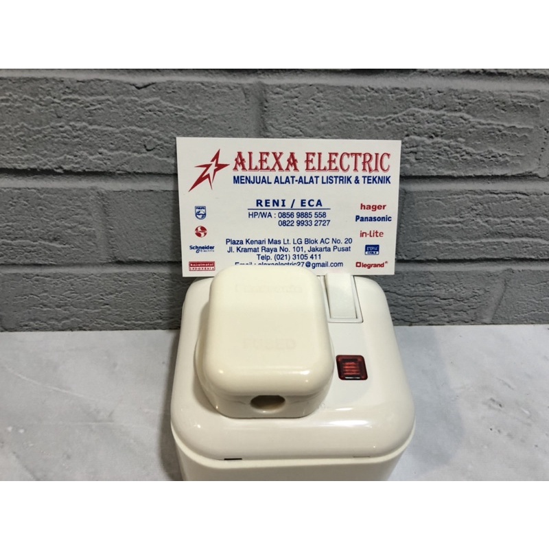 Stop kontak AC set // stop kontak ac komplit panasonic Outbow