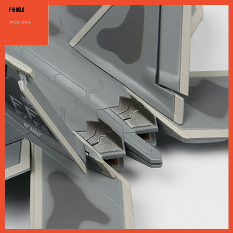 Miniatur Diecast Pesawat F-22 Skala 1 / 72 Dengan Stand Untuk Dekorasi