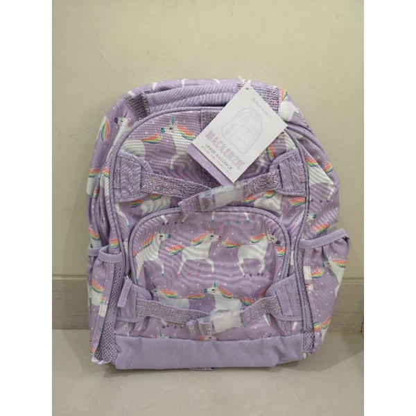 POTTERY BARN backpack girls, tas sekolah anak SD motif unicorn