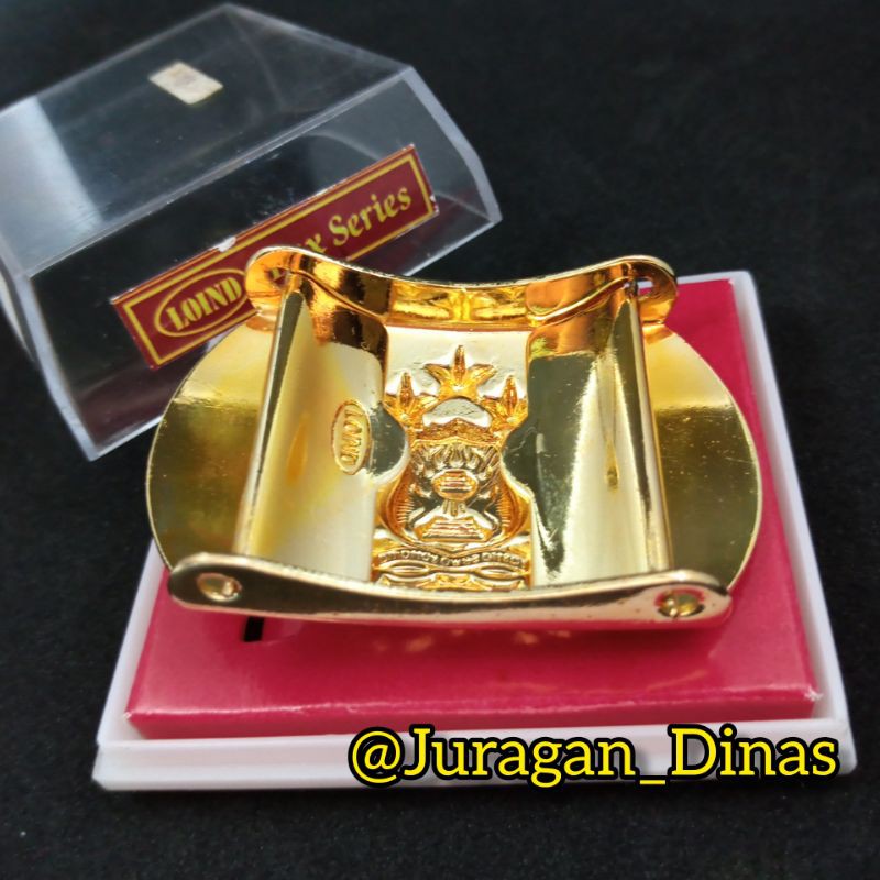 Kepala Sabuk POLRI LOIND Original Catur non braso