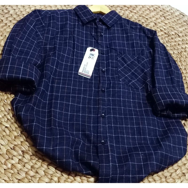 Kemeja Flanel Distro Warses Tote Sport Kemeja Pria Panjang Planel Kemeja Flannel Kotak Kotak Premium M L XL Kemeja katun Kotak-Kotak