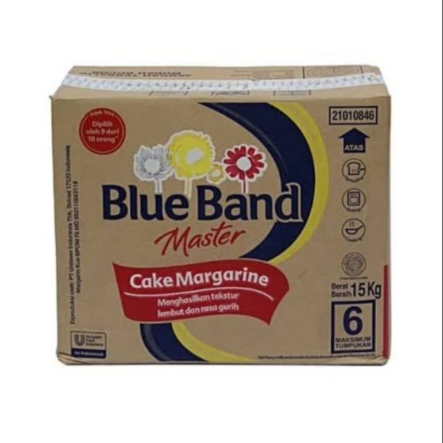 

Cake margarine BLUE BAND master Repack 250 gr