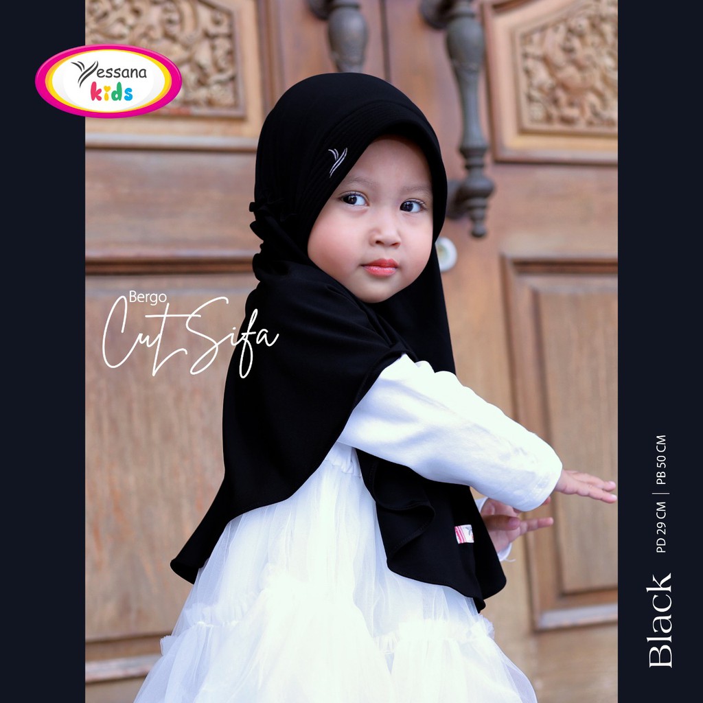 CUT SIFA hijab anak Yessana Bahan Jersey stella Premium Ori Murah