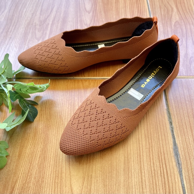 Kayzineva Sepatu Wanita Rajut Premium Import (CC 015)