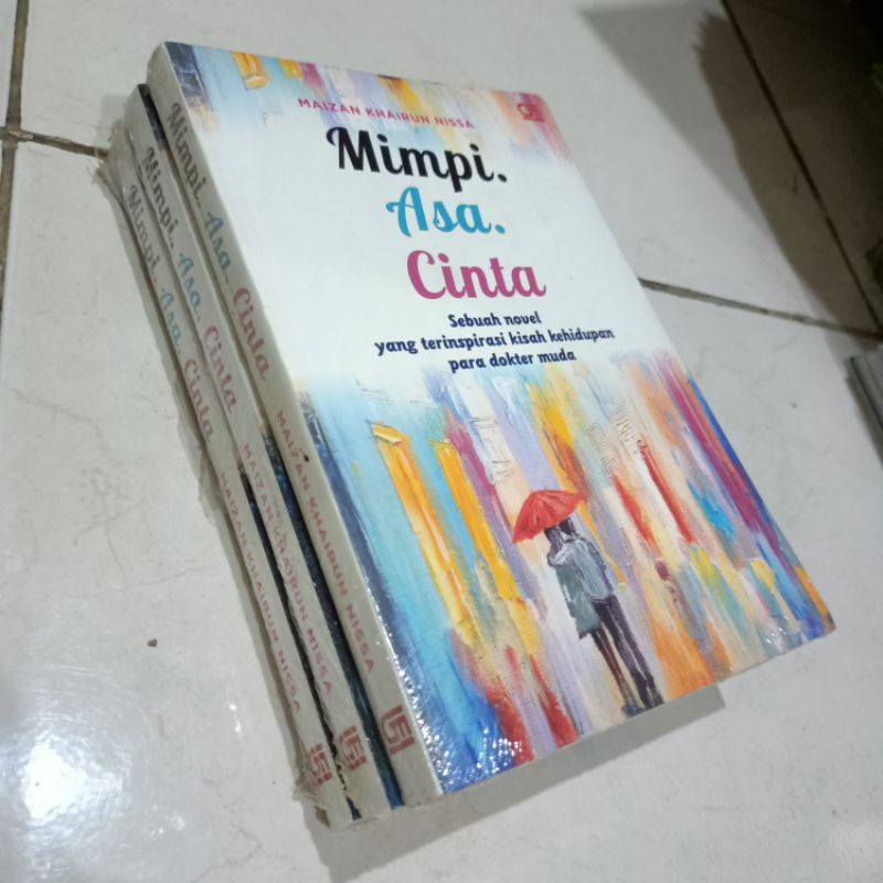 OBRAL BUKU NOVEL / BUKU FIKSI / Novel Remaja #7A/B/H-Mimpi Asa Cinta