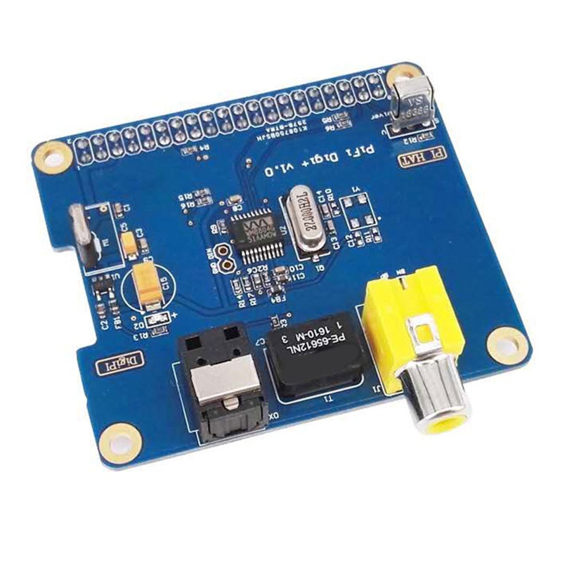 Btsg Untuk Raspberry Pi HiFi Digi+Kartu Suara Digital I2S SPDIF Fiber Optik Cocok Untuk Raspberry Pi3 2model B+Suara C