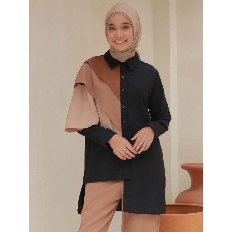 DICHA BROWN BLACK BY (DYA SIZE)