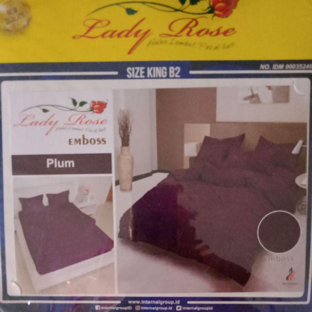 Sprei Lady Rose Bantal 4 180x200 T20 Motif Hindia Shinta Luxio Shinta Chiqa Sp180b4ldr Sleepwell