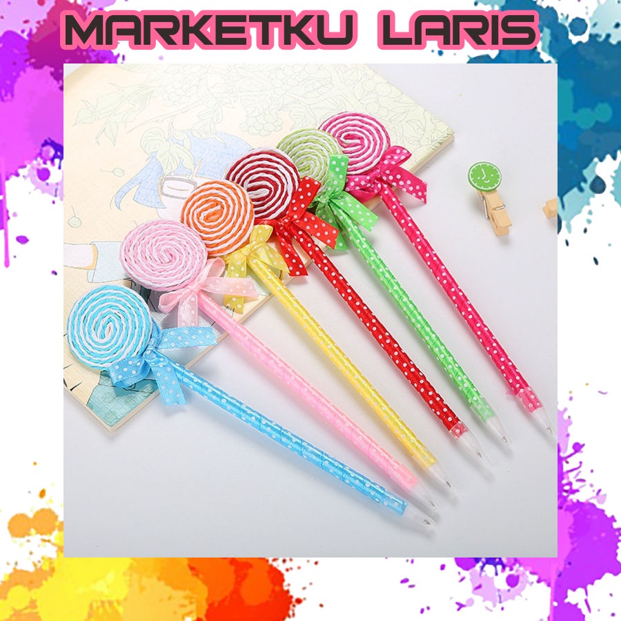 

MKL - Pulpen Bentuk Kunci Alat Tulis Unik Pulpen Gel Permen Pena Boneka Lucu S042