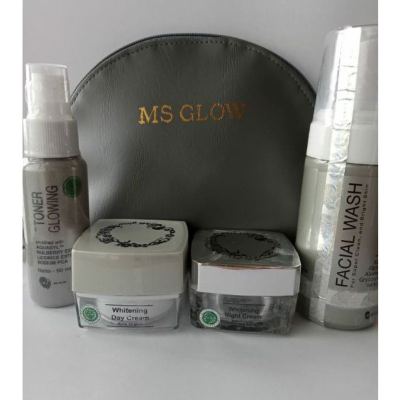 MS Glow ORIGINAL Bagus Termurah Promo Paket Ultimate Series ber BPOM Terlaris Set Wajah Bersinar