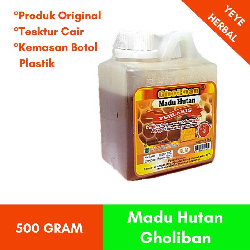 

Madu Hutan Gholiban KLM 500 Gram