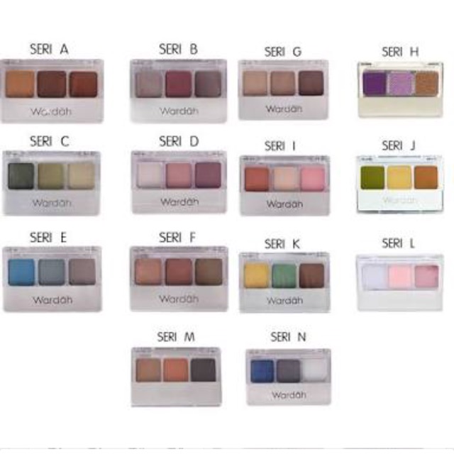 WARDAH EYE SHADOW 5 Gr