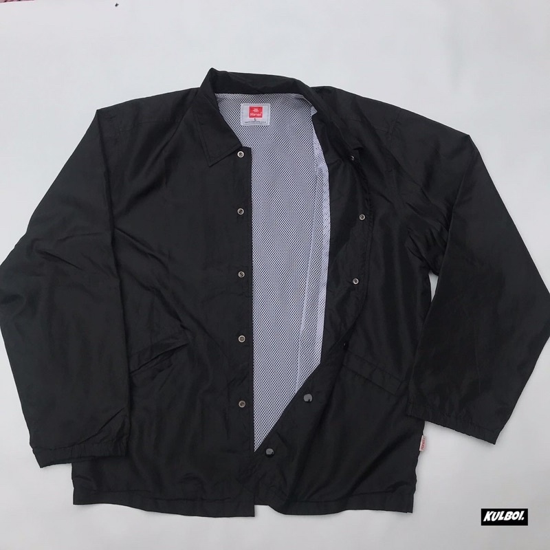Coach Jaket/Vintage Sport/Kasual Jaket Hanes
