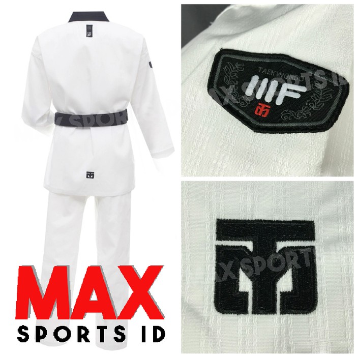 Kwalitas terjamin Dobok Mooto IIIF Seragam Taekwondo Senior Diskon