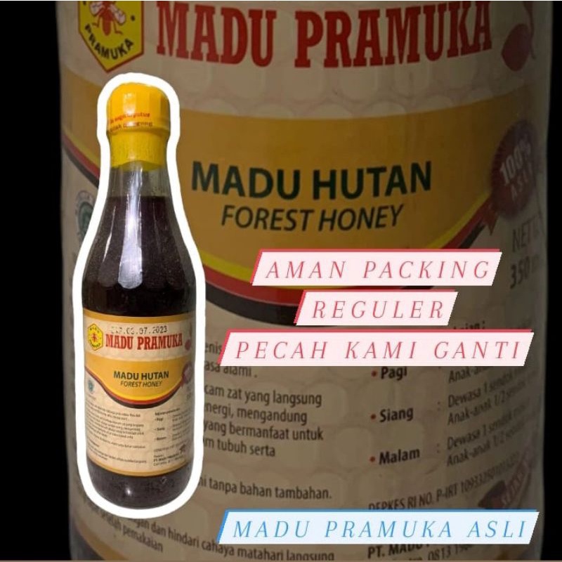 

MADU LEBAH LIAR/HUTAN PRAMUKA 350 ML