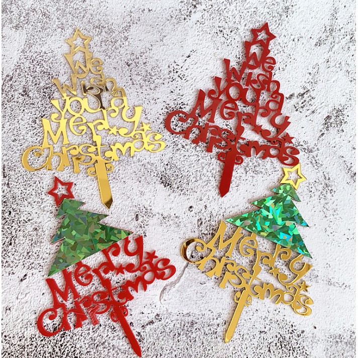 Topper Kue Natal Cupcake Desain Merry Christmas Tulisan Happy Birthday Glitter Bahan Kertas Untuk Dekorasi Pesta Ulang TahunTopper Kue Natal Cupcake Desain Merry Christmas Tulisan Happy Birthday Glitter Bahan Kertas Untuk Dekorasi Pesta Ul