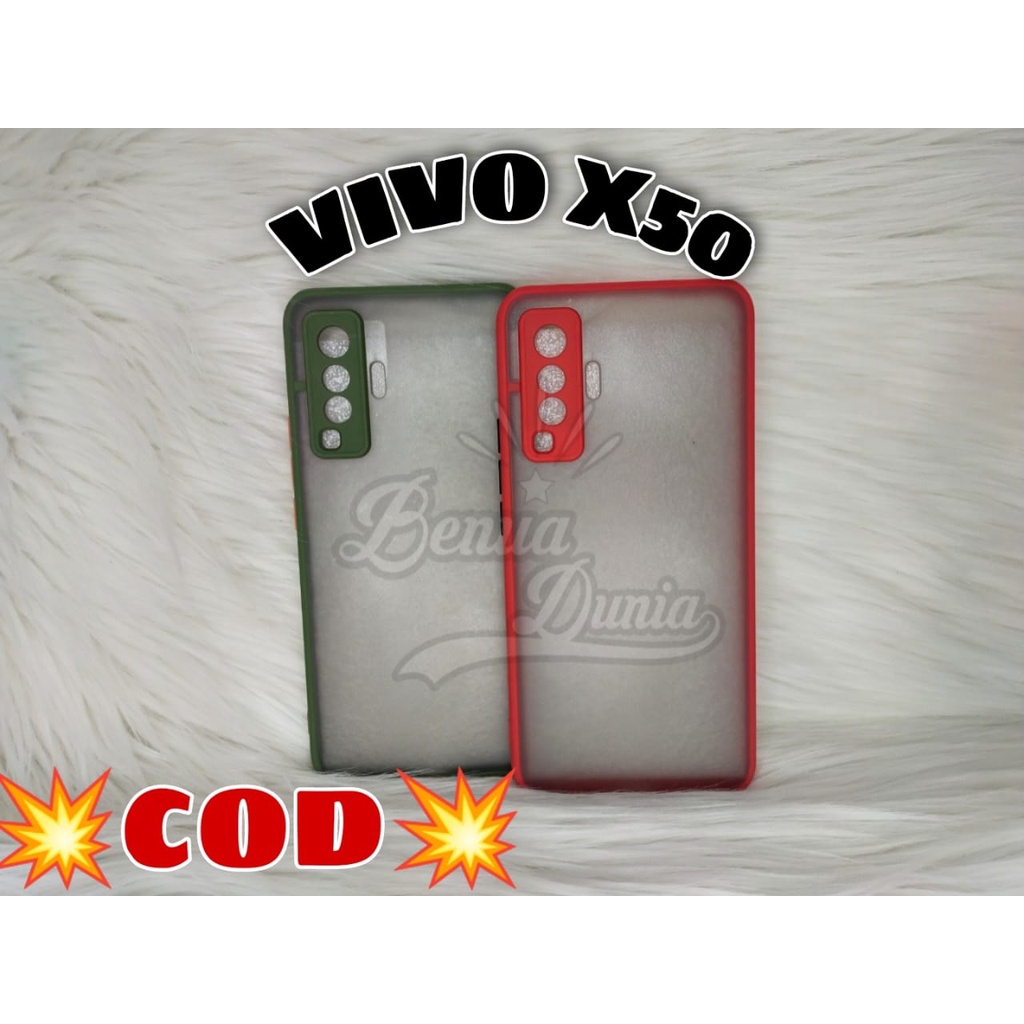 CASE MATTE VIVO X50 -VIVO X50 PRO // CASE DOVE MY CHOICE PLUS RING KAMERA VIVO X50 -VIVO X50 PRO -BD