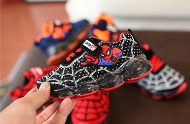 Sepatu Spiderman size 21-36